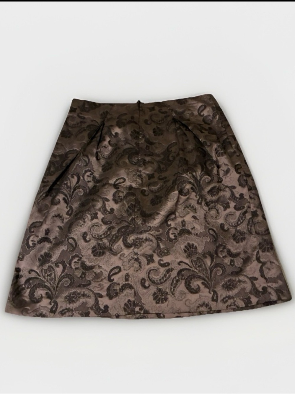Brooks Brothers Paisley A-Line Skirt